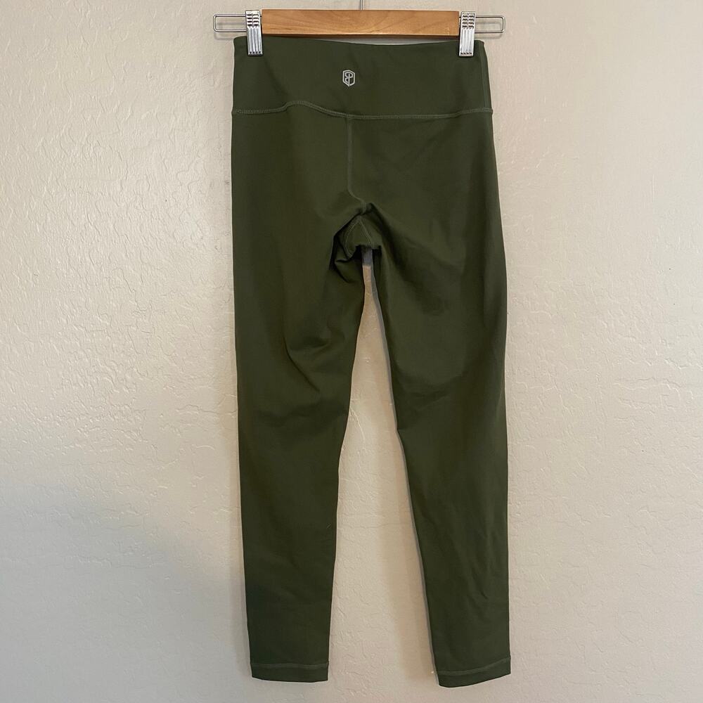 Born Primitive Womens Leggings Size Small Green Workout Athletic